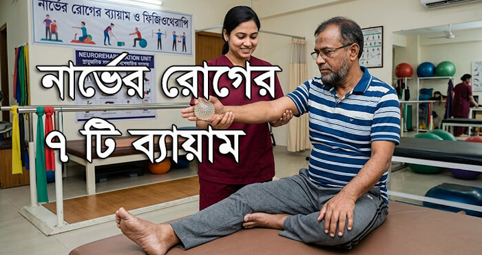 নার্ভের রোগের ৭ টি ব্যায়াম ও ব্যথা কমানোর উপায়