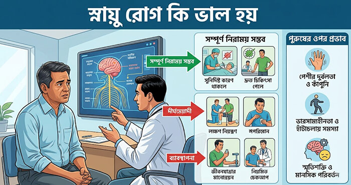 স্নায়ু রোগ কি ভাল হয়? মুক্তির ৭টি উপায়